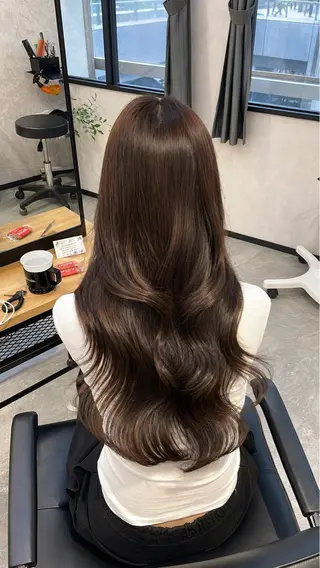 ロング カラー 髪質改善/ワンカラー /田中 海心のヘアスタイル