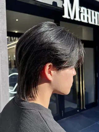 メンズ 🚨メンズ曲がる 縮毛矯正りおん🚨のヘアスタイル