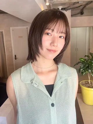 ショート タイトヘア/似合わせ カット渋谷yuinaのヘアスタイル