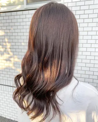 ロング カラー 堀 広夢のヘアスタイル
