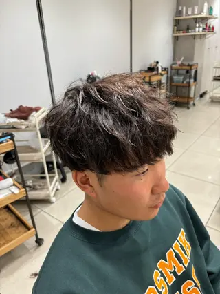 メンズ 💠メンズ縮毛矯正 /パーマ💠林慶太のヘアスタイル