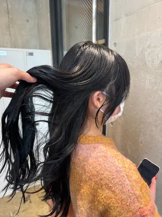 カラー sora/ハイトーン /透明感カラー🫧のヘアスタイル