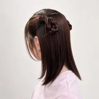 ミディアム ヘアアレンジ ヘアセット・アレンジ 🌷Kasumi🌷のヘアスタイル