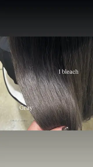 カラー 淡色┊︎ナチュラル 🧁奈那美🧁*.゜のヘアスタイル
