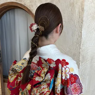 ヘアアレンジ こうら かすみのヘアスタイル