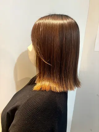 ミディアム 新横浜 CLOVER 本店/田中ゆいのヘアスタイル