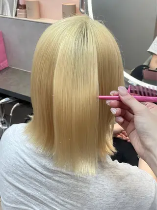 カラー 博多ブリーチ /Ririkaのヘアスタイル