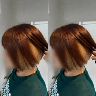 ショート カラー カットモデル募集🍒 りおのヘアスタイル