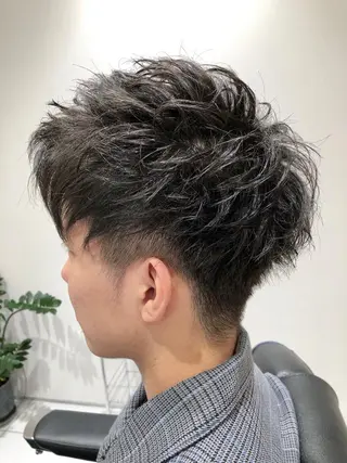ショート メンズ ✨ケア×デザイン🎨 杉本賢人のヘアスタイル