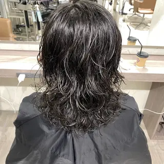 パーマ 🫧似合わせショート イシダ🫧のヘアスタイル
