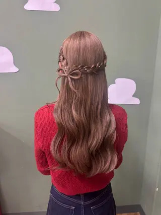 ヘアアレンジ 田浦 瑠璃琶のヘアスタイル
