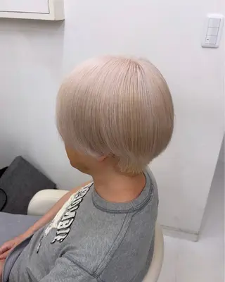 ショート 新宿/ハイトーン /エクステゆきののヘアスタイル