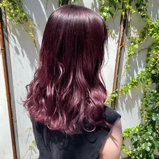 ミディアム カラー 清村 和音のヘアスタイル