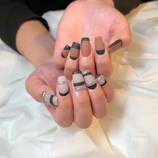 セミロング ネイル SalonPrima 西院Nail&Eyeのネイルデザイン