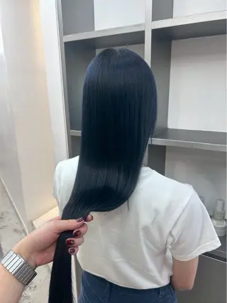 ロング カラー ヘアアレンジ 💟ケア×ハイトーン 💟／ミオのヘアスタイル