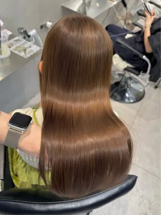 ロング 🫧縮毛矯正🫧 髪質改善RIKU🫧のヘアスタイル
