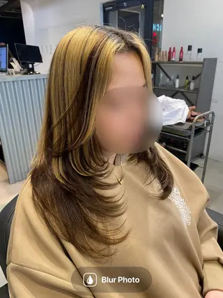 ロング 【暖色系艶髪×ボブ】 🍒kaede🍒のヘアスタイル