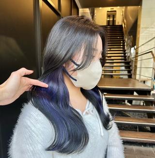 ロング カラー 🎀リオ🎀/ 推しカラーのヘアスタイル