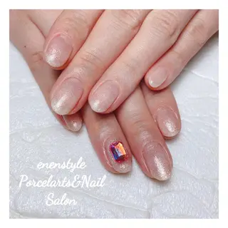 ミディアム ネイル 🐾enen style 🐾のネイルデザイン
