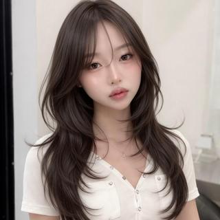 カラー ナチュラルベージュ 🪞うる艶/表参道のヘアスタイル