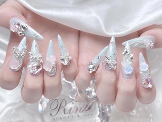 キッズ ネイル りん/韓国ネイル/ 長さ出し専門店のネイルデザイン