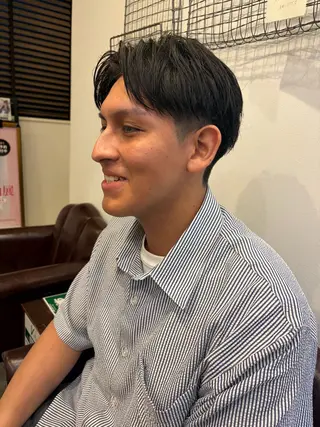 メンズ ボブ&寒色🎐ᩚ 短髪 COCOROのヘアスタイル