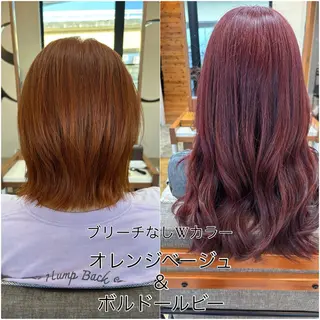 カラー 喜屋武 太智のヘアスタイル