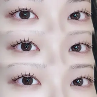 マツエク・マツパ 束感まつパ/ワンホン 𝐑𝐈𝐊𝐎🎀のマツエク・マツパデザイン