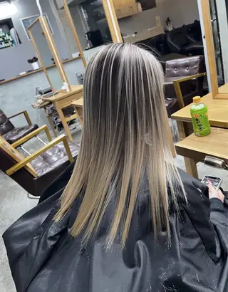 セミロング カラー 指名数No.1 /NAOYAのヘアスタイル