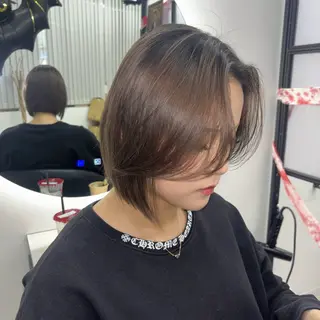 ミディアム カラー Ren. 🦋デザインカラーのヘアスタイル