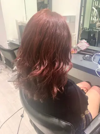 ミディアム ❄ブリーチカラー❄ 佐原昌樹のヘアスタイル