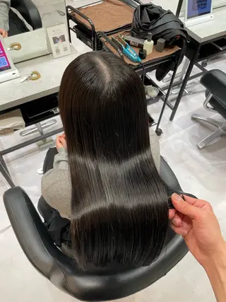 ロング カラー 🇰🇷失敗履歴再生 髪質改善七星🇰🇷のヘアスタイル