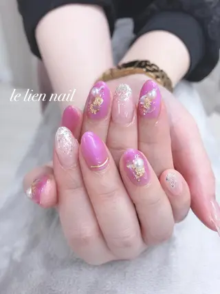 ミディアム le lien nailのネイルデザイン