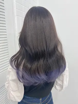 ロング カラー ヘアアレンジ 天神レイヤーカット No.1💖マユカのヘアスタイル