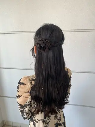 ロング ヘアアレンジ 髪質改善特化🥣🫧 天神美容室のヘアスタイル