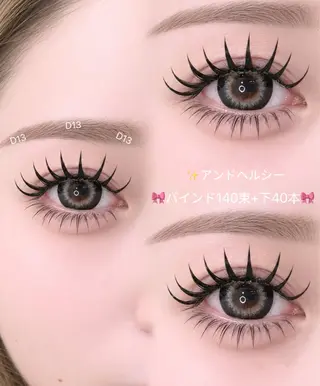 マツエク・マツパ YK Beauty Salonのマツエク・マツパデザイン