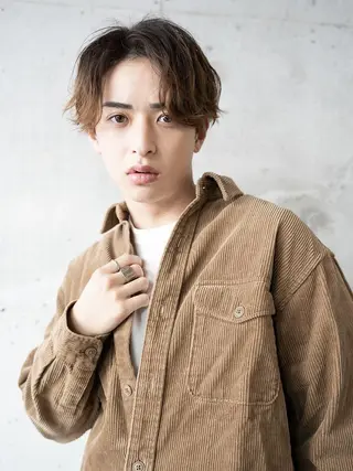 メンズ メンズパーマ特化💇 奥田敦哉のヘアスタイル