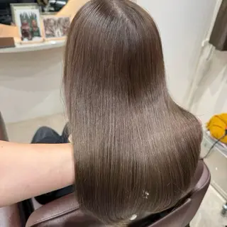 ミディアム カラー iga/渋谷個室🍀 艶髪カラー✨のヘアスタイル