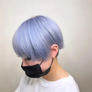ショート カラー 髪質改善･縮毛矯正 特化･ユウシンのヘアスタイル
