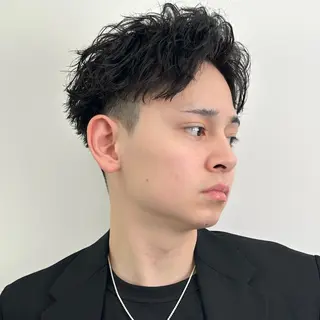 ショート パーマ メンズ 高橋大和/ メンズ特化美容師のヘアスタイル