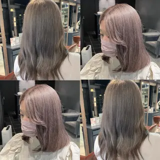 ミディアム YUTO 韓国美容師 레이어드컷,韓国ヘアのヘアスタイル