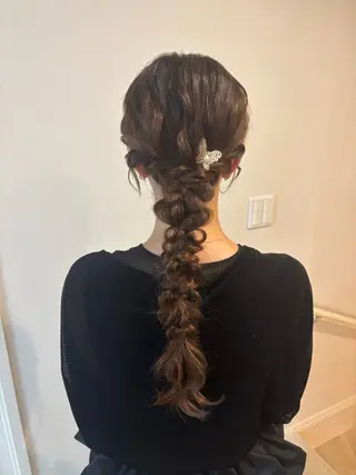 ヘアアレンジ 🌺ヘアメイク SYOKA🌺のヘアスタイル