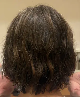 ショート パーマ GLanz 朱蒙のヘアスタイル