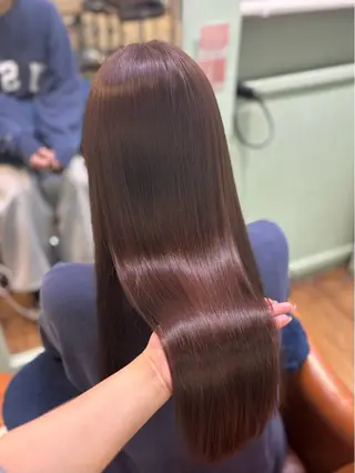 ロング ねね🍒ストレート/ 似合わせカラー🍒のヘアスタイル