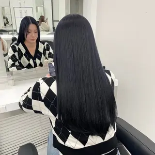 ロング カラー 頭身浴ヘッドスパ🌿 艶カラー/ヒロトのエステ・リラクイメージ