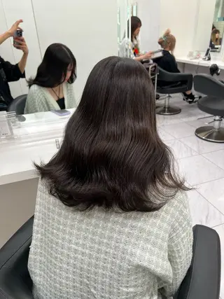 ミディアム ヘアアレンジ 🫧ハイトーン/ 髪質改善/ヒナタ🫧のヘアスタイル