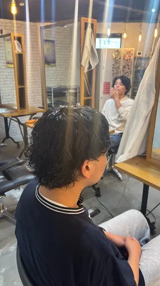 パーマ メンズ ツイスパ特化 TOSHIYAのヘアスタイル