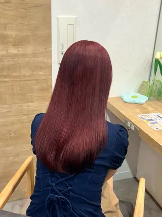 カラー 💖シールエクステ 韓国ヘアmikotoのヘアスタイル