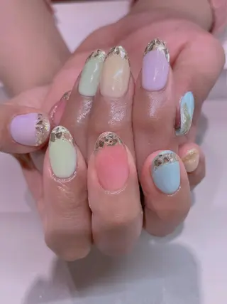 ネイル 長さだし専門店 M2 rikaのネイルデザイン