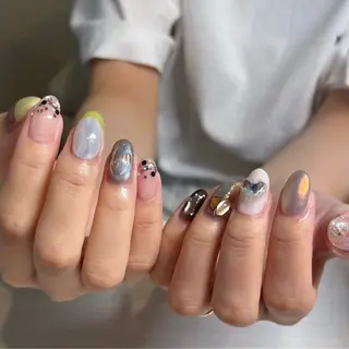 ネイル amuse ニュアンス/個性派のネイルデザイン
